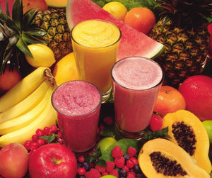 Bright Rainbow Smoothie - Vegelia - Sunrider products for a healthy lifestyle