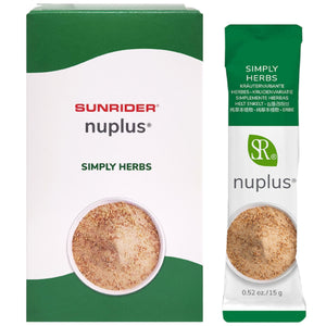 NuPlus® - Complex carbohydrates whole-food vegan herbal supplement - Vegelia - Sunrider products for a healthy lifestyle