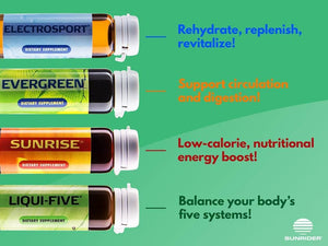 Sunrise® - The natural energy boost shot - Vegelia - Sunrider products for a healthy lifestyle